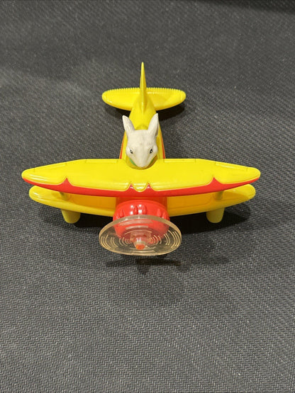 Vintage Stuart Little 2 Wendys Toy 2002 Movie Action Figure Collectible Airplane - toyscardscomics