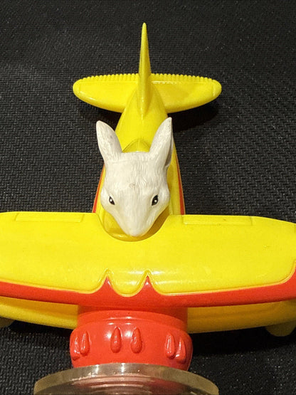 Vintage Stuart Little 2 Wendys Toy 2002 Movie Action Figure Collectible Airplane - toyscardscomics