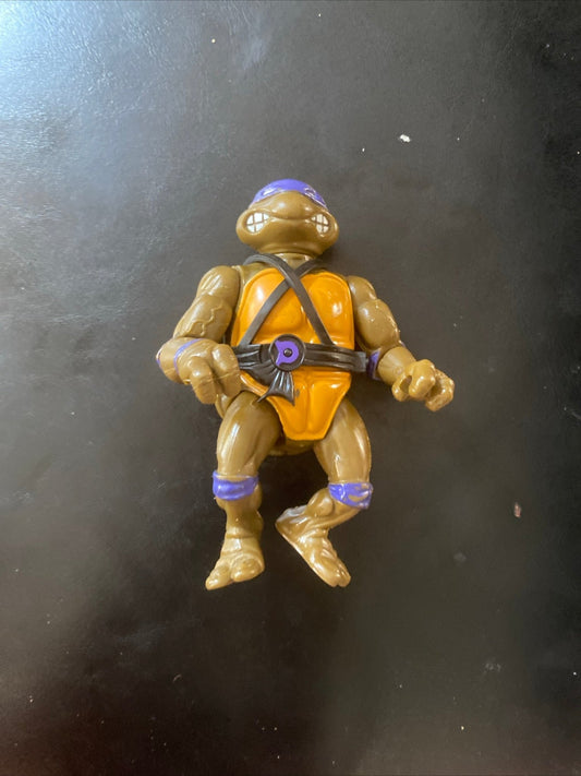 Vintage Teenage Mutant Ninja Turtles TMNT 1988 Donatello has paint loss - toyscardscomics