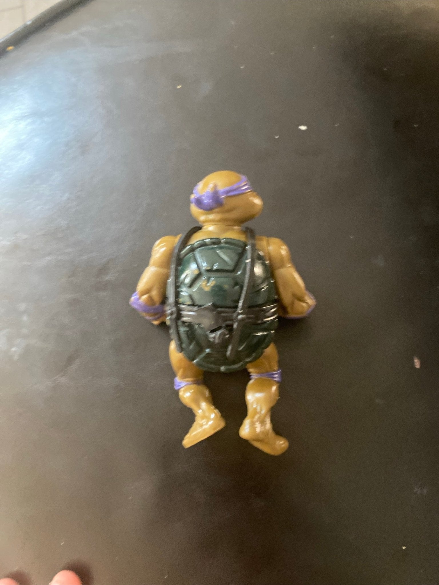 Vintage Teenage Mutant Ninja Turtles TMNT 1988 Donatello has paint loss - toyscardscomics