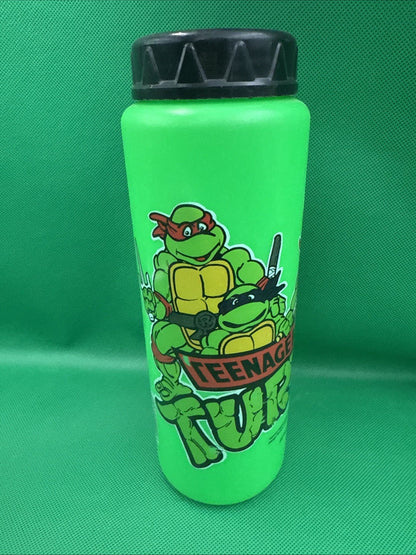 Vintage Teenage Mutant Ninja Turtles TNMT Green Cup 1988 Betras *No Straw - toyscardscomics