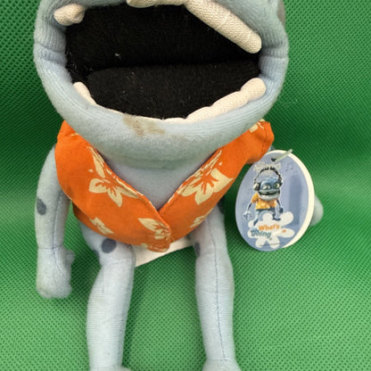 Vintage The Annoying Thing Crazy Frog Plush Toy 9 inches small - toyscardscomics