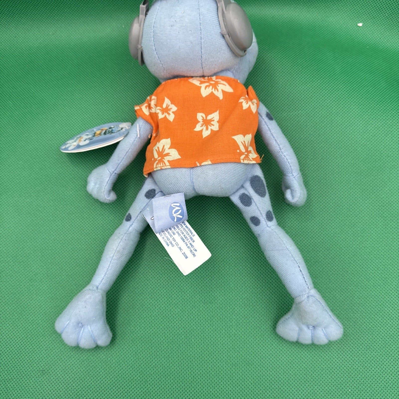 Vintage The Annoying Thing Crazy Frog Plush Toy 9 inches small - toyscardscomics