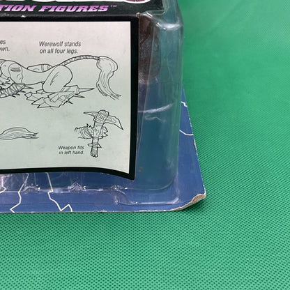 Vtg. 1995 WetWorks Werewolf Brown Variant Series 1 McFarlane 7" Figure SEALED - toyscardscomics