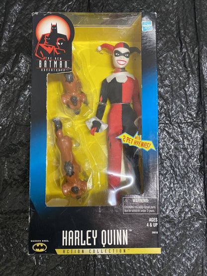 VTG Hasbro Animated Batman Harley Quinn 12" Action Figure 1998 - toyscardscomics