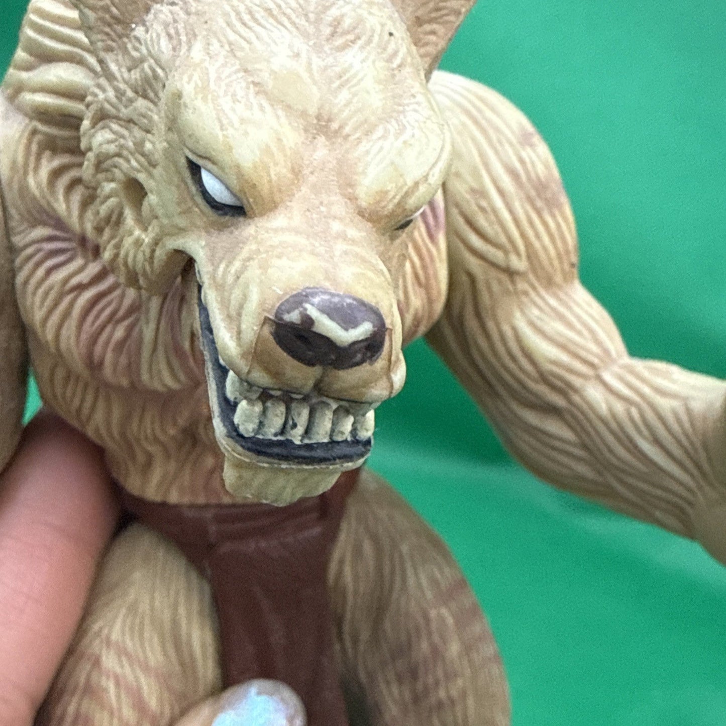 Wizards ShogaKuKan Mitsui - Kids *Werewolf* 6", Hasbro 2003 Rare - toyscardscomics
