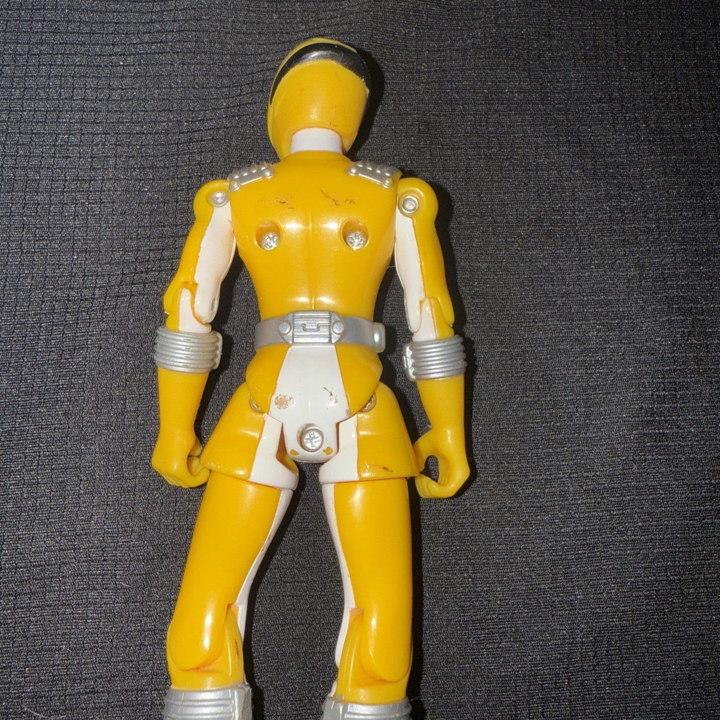 Yellow Ranger 5.5" Bandai 2006 Action Figure Power Rangers Operation Overdrive - toyscardscomics