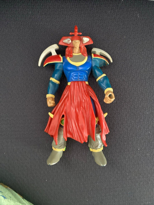 YU GI OH! Figure 1996 Vintage Flame Swordsman KAZUKI TAKAHASHI - toyscardscomics